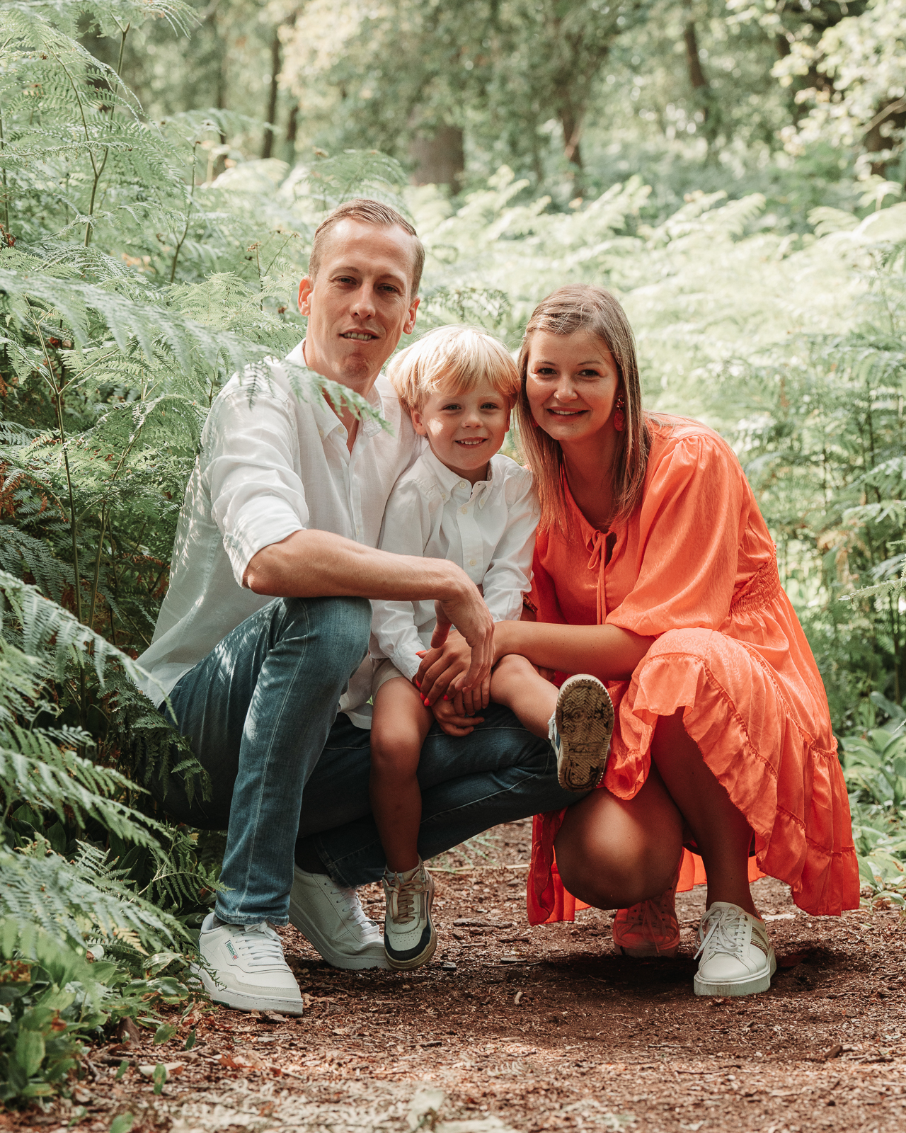 Spontane gezinsfotoshoot in Wichelen
